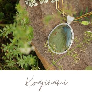 Sperky inspirovane krajinou kvetinove sperky pro vily divozenky carodejky elfi sperky stribrne handmade czechmade  ceske sperky rucne vyrobene nausnice puzety nahrdelniky privesky prstynky